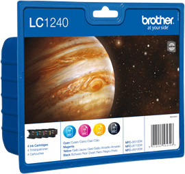 Aanbieding Brother LC-1240 Cartridges Combo Pack - ean 5014047562396