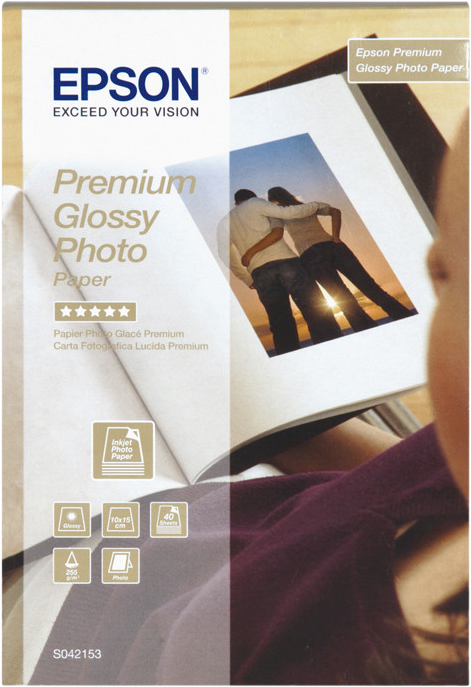 Aanbieding Epson Premium Glossy Fotopapier 10 x 15 (40 Vellen) - ean 8715946384337 - PConlinekopen.nl