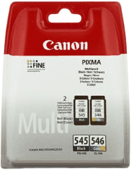 Aanbieding Canon PG-545/CL-546 Cartridges Combo Pack - ean 8714574605517 - PConlinekopen.nl
