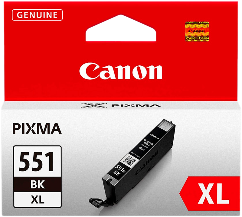 Aanbieding Canon CLI-551XL Cartridge Zwart - ean 4960999904948 - PConlinekopen.nl