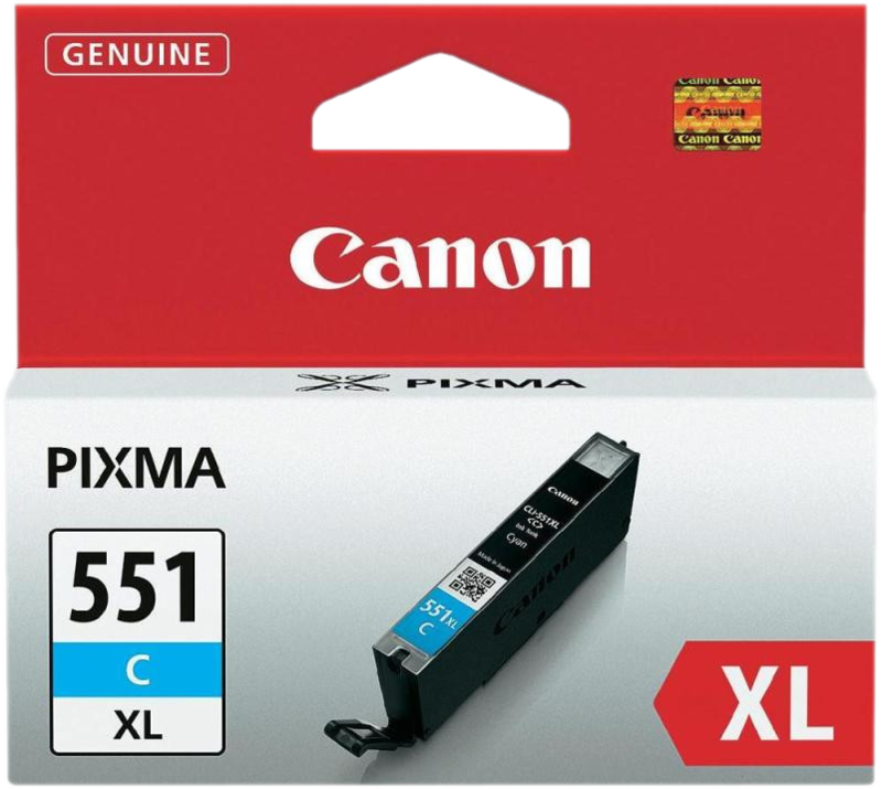 Aanbieding Canon CLI-551XL Cartridge Cyaan - ean 4960999904931 - PConlinekopen.nl
