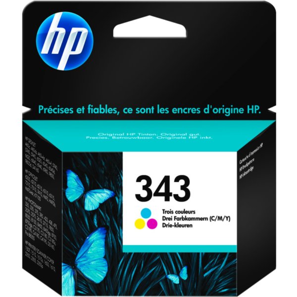 Aanbieding HP 343 Cartridges 3 Kleuren Pack - ean 829160180267