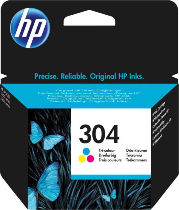 Aanbieding HP 304 Cartridge 3-Kleuren Pack (N9K05AE) - ean 889894860736 - PConlinekopen.nl