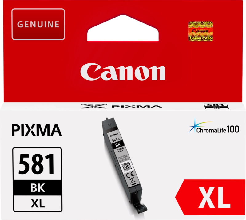 Aanbieding Canon CLI-581XL Cartridge Zwart - ean 4549292086997 - PConlinekopen.nl