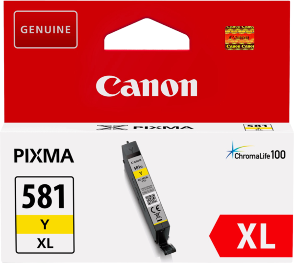 Aanbieding Canon CLI-581XL Cartridge Geel - ean 4549292087031 - PConlinekopen.nl