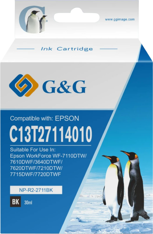 Aanbieding G&G 27XL Cartridge Zwart - ean 6934974198637 - PConlinekopen.nl