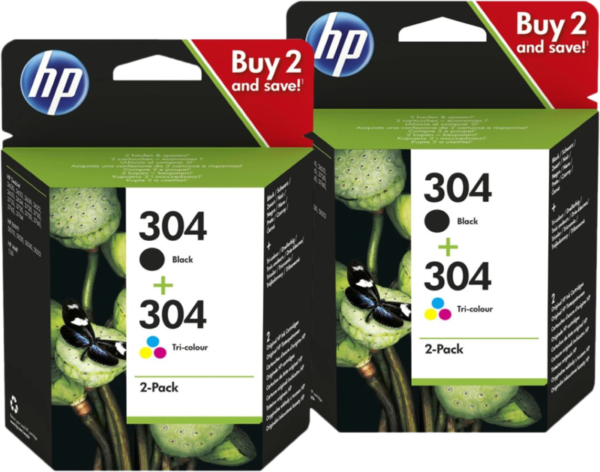 Aanbieding HP 304 Cartridges Duo Combo Pack - ean 7423404542588 - PConlinekopen.nl