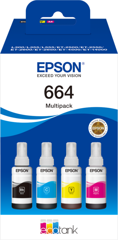 Aanbieding Epson 664 Inktflesjes Combo Pack Kleur - ean 8715946685205 - PConlinekopen.nl