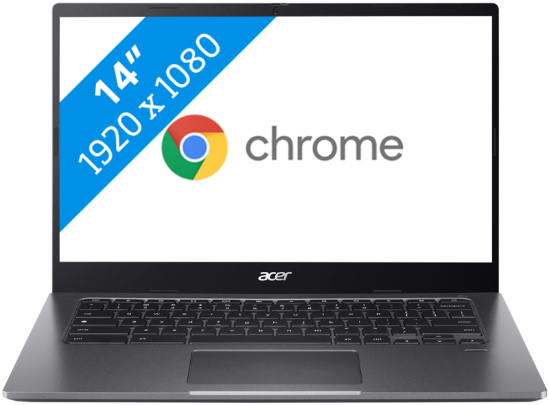 Aanbieding Acer Chromebook 514 CB514-1W-50CM - ean 4710886703877 - PConlinekopen.nl