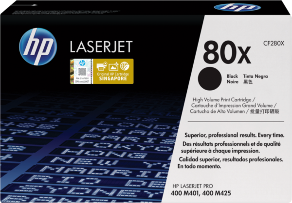 Aanbieding HP 80X LaserJet Toner Zwart (Hoge Capaciteit) - ean 0886111144150