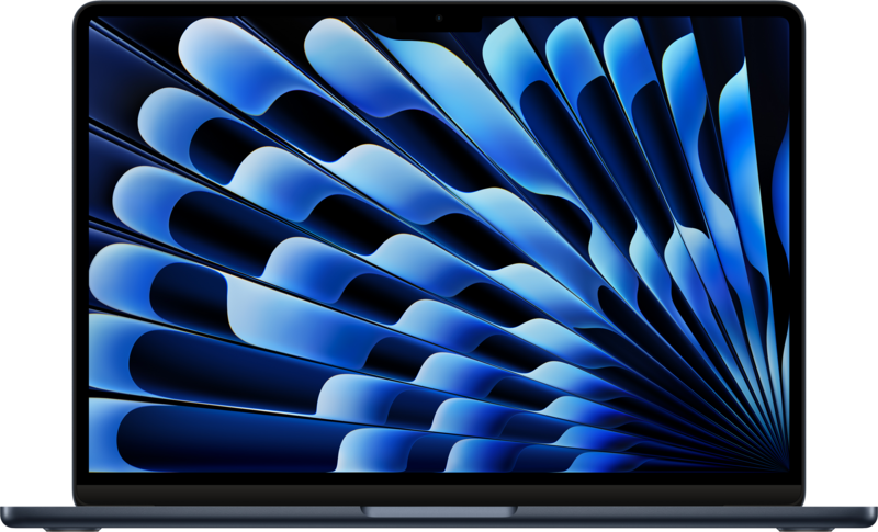 Aanbieding Apple MacBook Air 13 inch (2024) M3 (8 core CPU/10 core GPU) 8GB/512GB Middernacht QWERTY - ean 195949127489 - PConlinekopen.nl