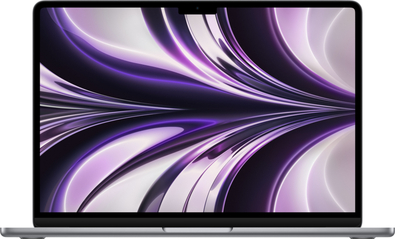 Aanbieding Apple MacBook Air (2022) M2 (8 core CPU/8 core GPU) 24GB/1TB Space Gray QWERTY - ean 4062313721016