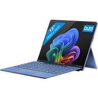 Koop Microsoft Surface Pro Copilot+ PC OLED Snapdragon X Elite / 16GB / 512GB Sapphire - 196388293186